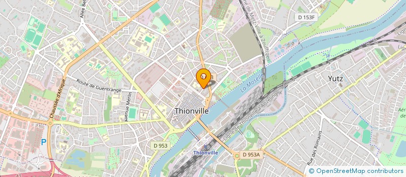 localisation de l'entreprise EXPERIENCE CAFE à THIONVILLE
