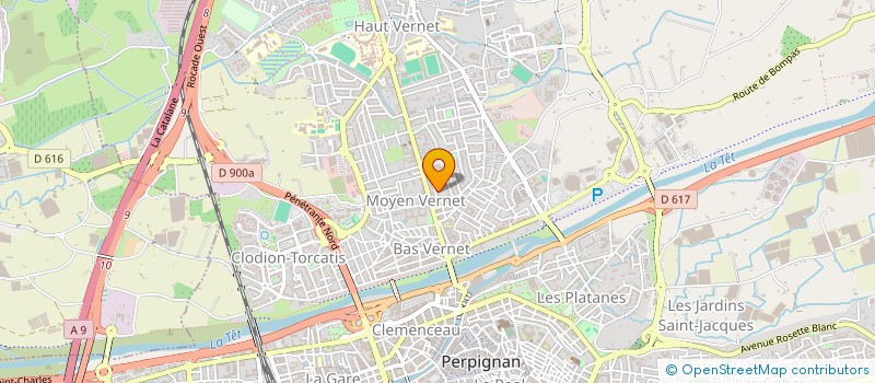 localisation de l'entreprise EXPERIENCE FLAMENCO EPHEMERE  PERPIGNAN