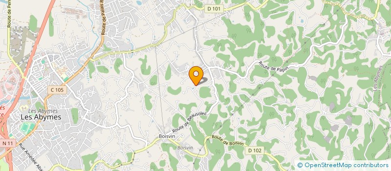 localisation de l'entreprise EXPERIENCE INCENDIE VOL SECURITE à LES ABYMES
