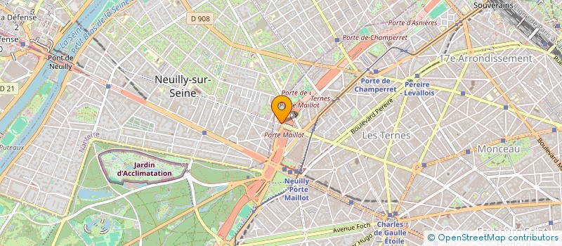 localisation de l'entreprise EXPERIENCE INVEST  PARIS