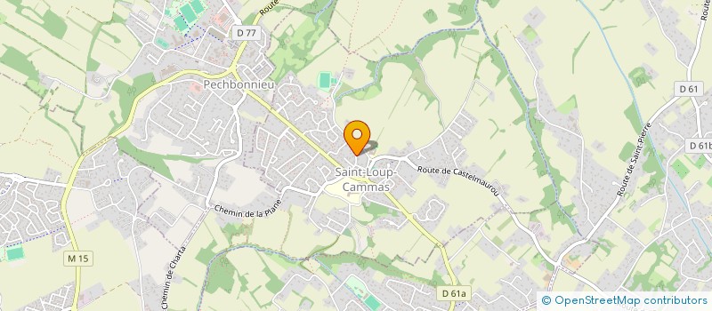localisation de l'entreprise EXPERIENCE(S) DU MONDE  SAINT-LOUP-CAMMAS