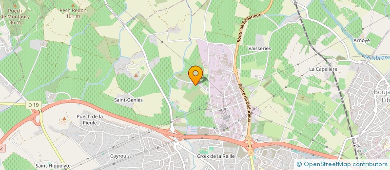 localisation de l'entreprise EXPERIENCE SUD à BEZIERS