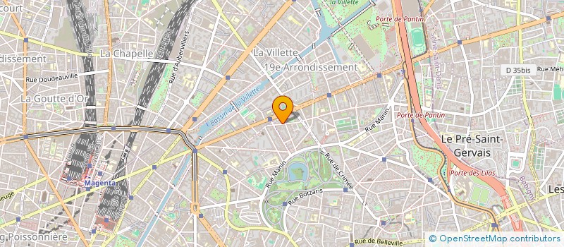 localisation de l'entreprise EXPERIENCED SERVICES  PARIS