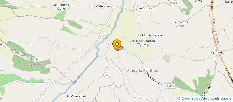 localisation de l'entreprise EXPERIENCES COMMUNES à VIMOUTIERS