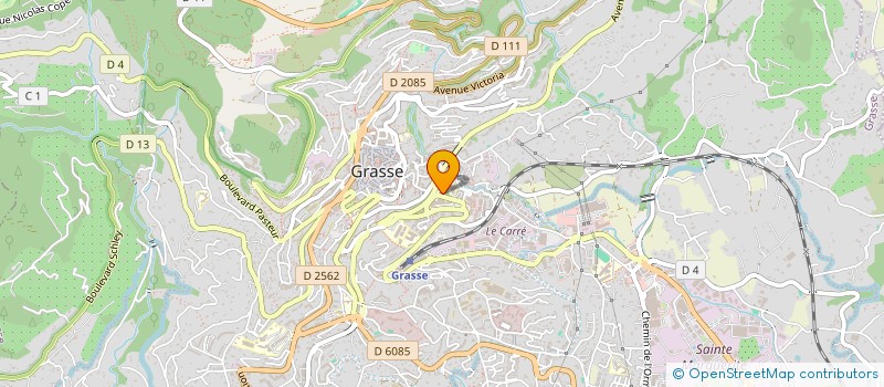 localisation de l'entreprise EXPERIENCES DE REALITES PARTAGEES XRP à GRASSE