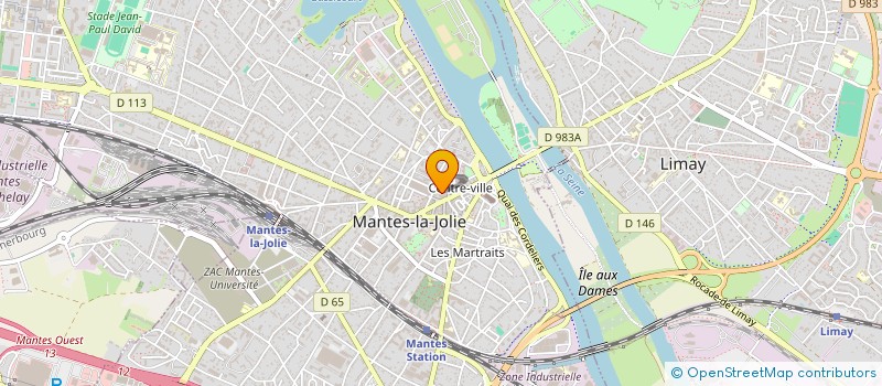 localisation de l'entreprise EXPERIENS SOLUTIONS  MANTES-LA-JOLIE