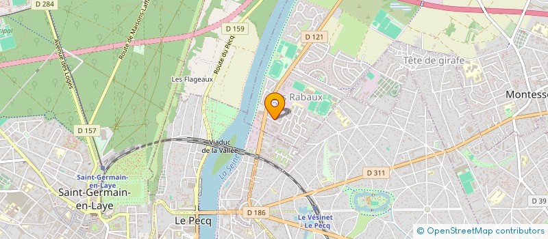 localisation de l'entreprise EXPERIENSS  MONTESSON