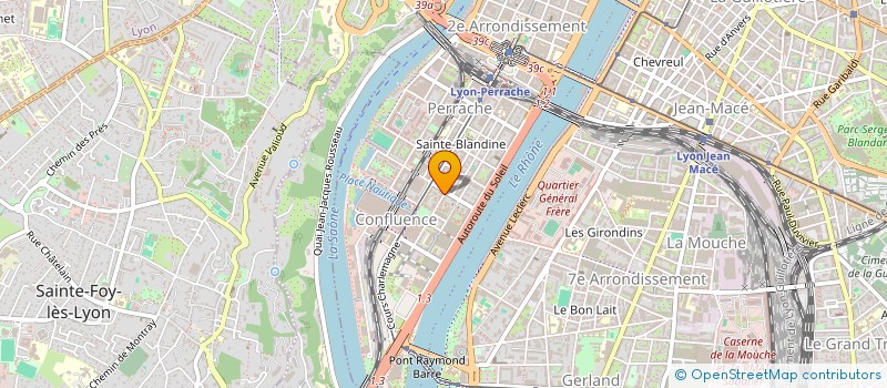 localisation de l'entreprise EXPERIUM UNIVERSITE  LYON