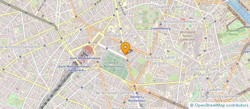 localisation de l'entreprise EXPERLIA LINGUA  PARIS