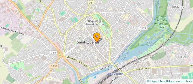 localisation de l'entreprise EXPERLUETTE TOOLIDAY CONSULTING à SAINT-QUENTIN