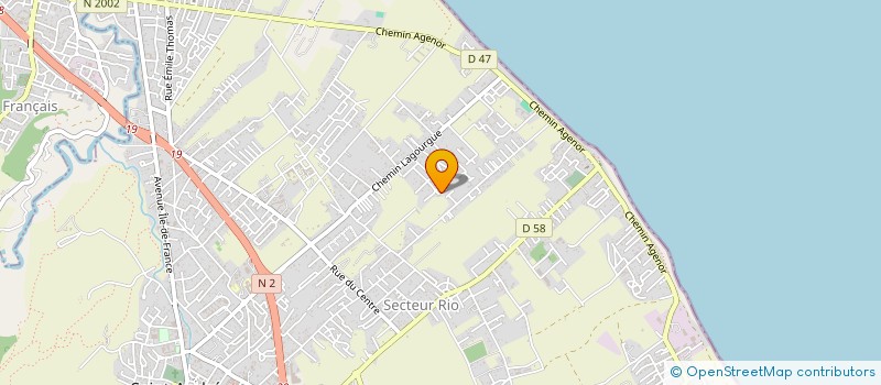 localisation de l'entreprise EXPERSYS à SAINT-ANDRE