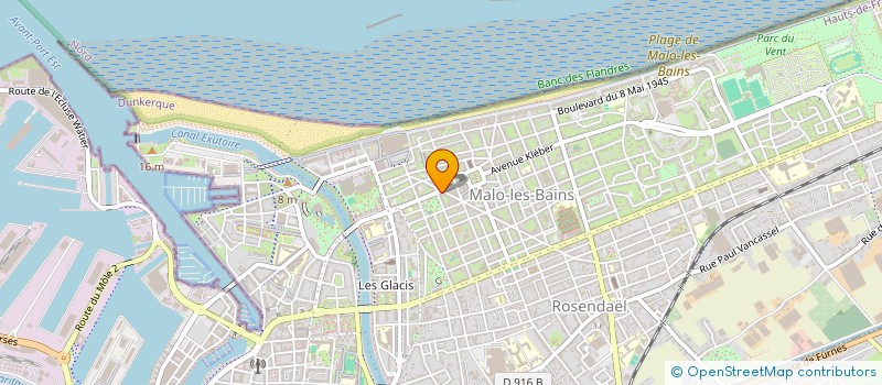 localisation de l'entreprise EXPERT à DUNKERQUE