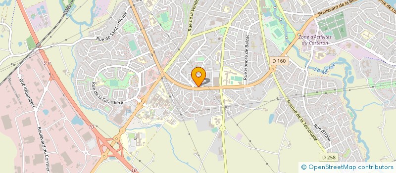localisation de l'entreprise EXPERT AUTO à CHOLET