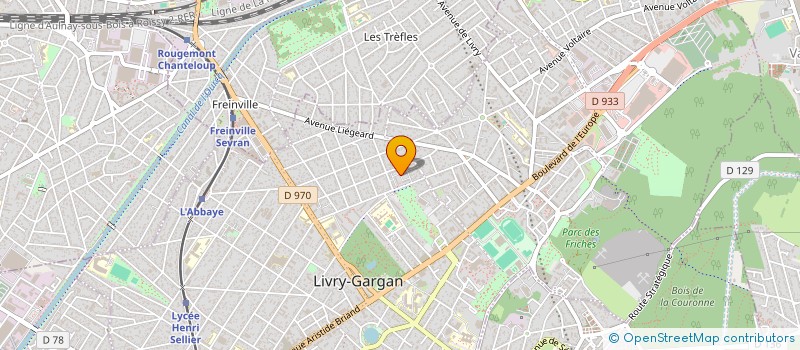 localisation de l'entreprise EXPERT AUTOS  SAINTE-GENEVIEVE