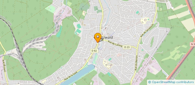 localisation de l'entreprise EXPERT BATIMENT  CREUTZWALD