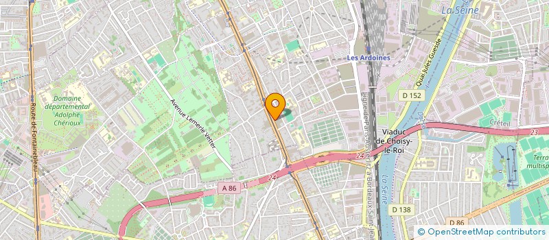 localisation de l'entreprise EXPERT BATMENT 94  VITRY-SUR-SEINE