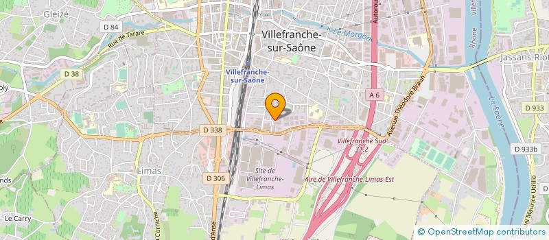 localisation de l'entreprise EXPERT C.COM  VILLEFRANCHE-SUR-SAONE