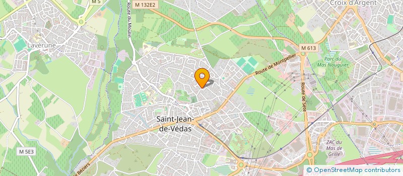 localisation de l'entreprise EXPERT C. ZERGA  SAINT-JEAN-DE-VEDAS