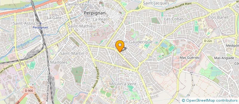 localisation de l'entreprise EXPERT'CAB à PERPIGNAN