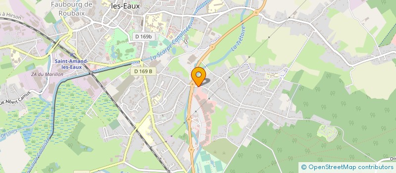localisation de l'entreprise EXPERT-CALO à SAINT-AMAND-LES-EAUX