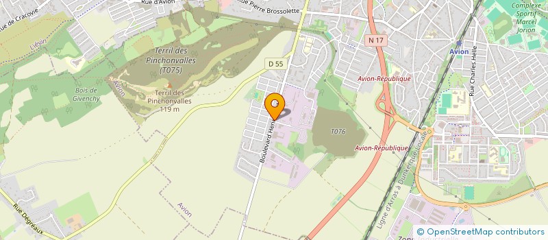 localisation de l'entreprise EXPERT CAR 62  AVION