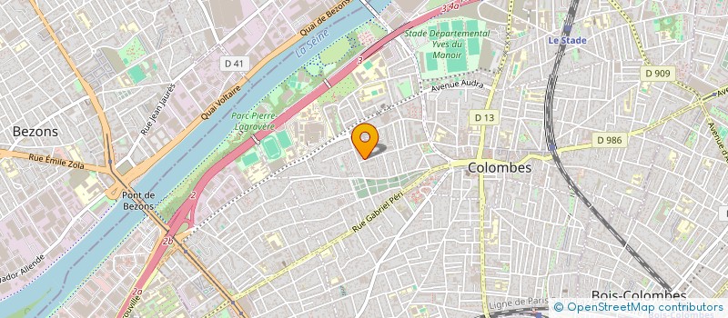 localisation de l'entreprise EXPERT CAR SERVICE à COLOMBES