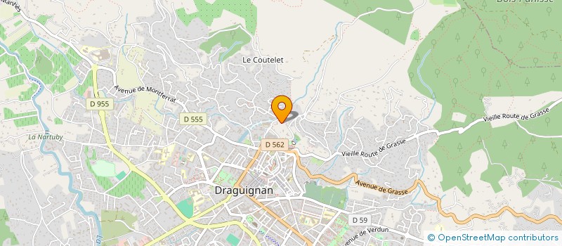 localisation de l'entreprise EXPERT CARRELAGE  TRANS-EN-PROVENCE