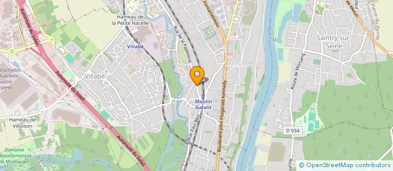localisation de l'entreprise EXPERT CHAUFFEUR à CORBEIL-ESSONNES