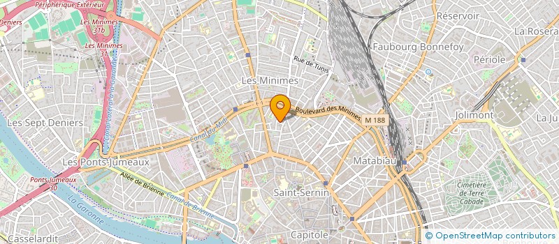 localisation de l'entreprise EXPERT CITY RESEAU à TOULOUSE