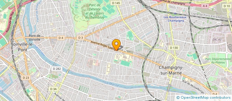 localisation de l'entreprise EXPERT COM  CHAMPIGNY-SUR-MARNE