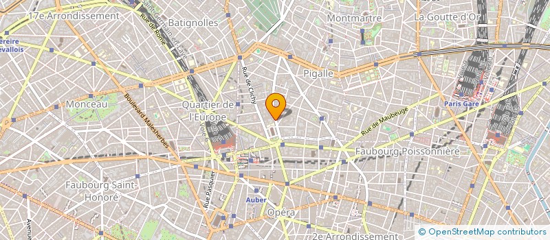 localisation de l'entreprise EXPERT-COMPTABLE DE LA PROPRIETE IMMOBILIERE  PARIS