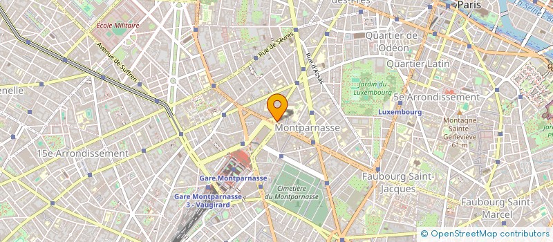 localisation de l'entreprise EXPERT COMPTABLE PARIS 75 CABINET BLEU  PARIS