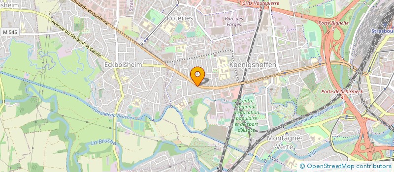 localisation de l'entreprise EXPERT-CONDUITE à STRASBOURG