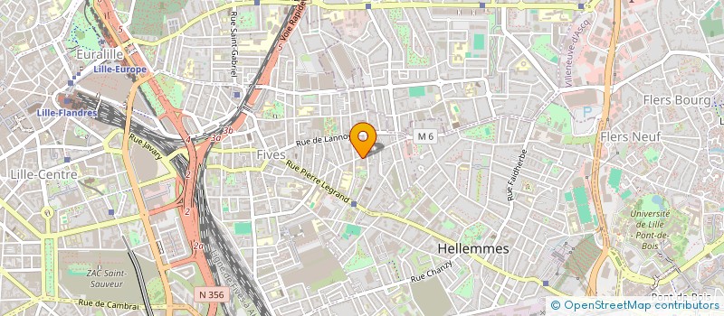 localisation de l'entreprise EXPERT CONSEIL à LILLE