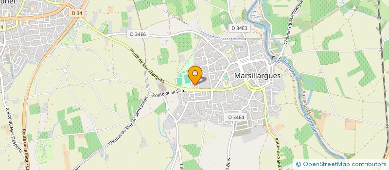 localisation de l'entreprise EXPERT-CONSEIL.CO  MARSILLARGUES