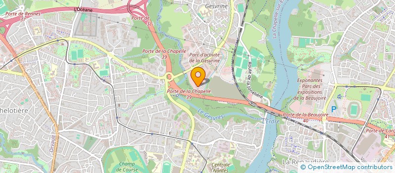 localisation de l'entreprise EXPERT CONSULT  LA CHAPELLE-SUR-ERDRE