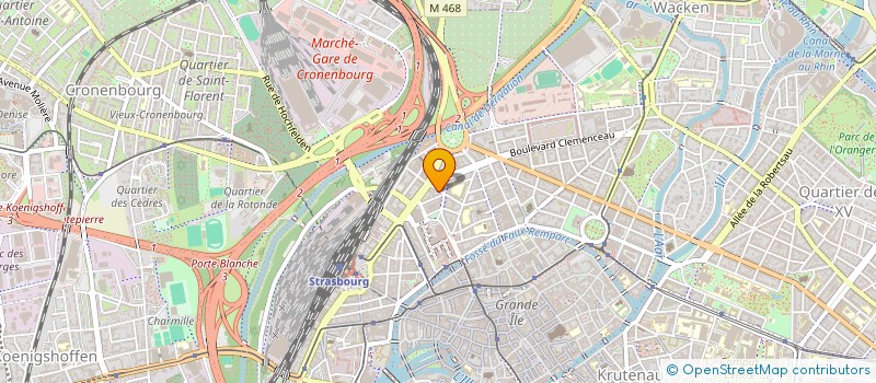 localisation de l'entreprise EXPERT COURS à STRASBOURG