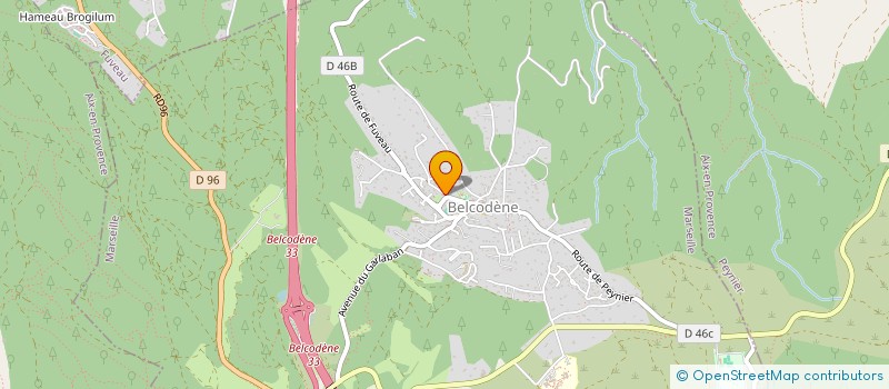 localisation de l'entreprise EXPERT-CRYPTO  BELCODENE