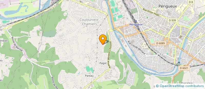 localisation de l'entreprise EXPERT DEBOUCHAGE à COULOUNIEIX-CHAMIERS