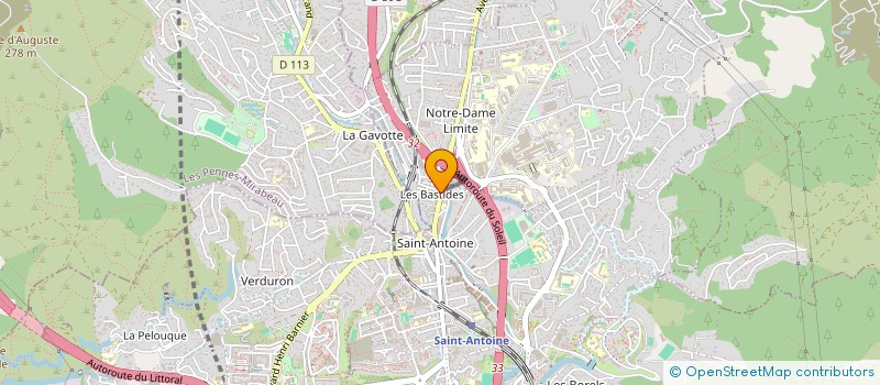 localisation de l'entreprise EXPERT DENTAL  MARSEILLE