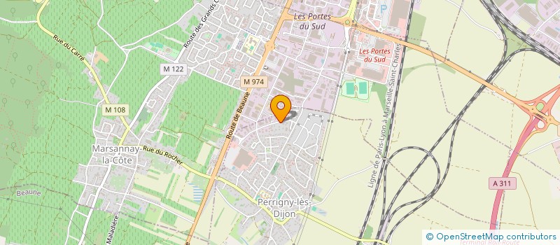 localisation de l'entreprise EXPERT ECO ENERGY à PERRIGNY-LES-DIJON