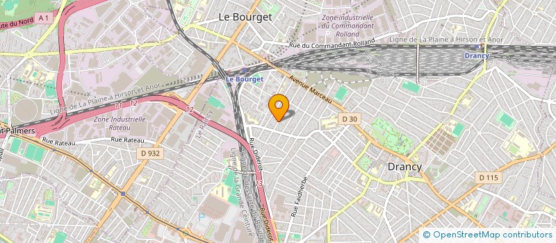 localisation de l'entreprise EXPERT ECO ISOL à DRANCY
