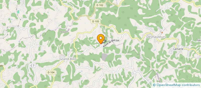 localisation de l'entreprise EXPERT EN CARRELAGE ET MACONNERIE à LE GOSIER