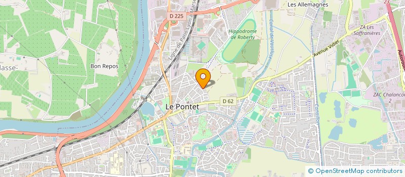localisation de l'entreprise EXPERT ET PATRIMOINE à LE PONTET