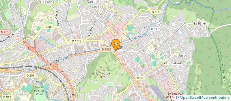 localisation de l'entreprise EXPERT ET PATRIMOINE à LA RAVOIRE