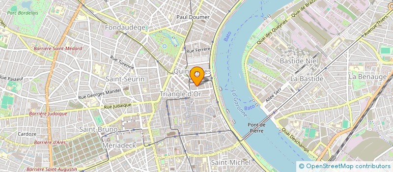 localisation de l'entreprise EXPERT ETANCHE à BORDEAUX
