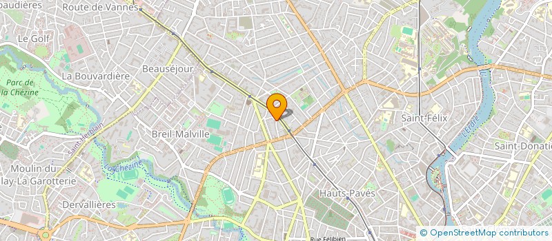 localisation de l'entreprise EXPERT EXPRESS à NANTES