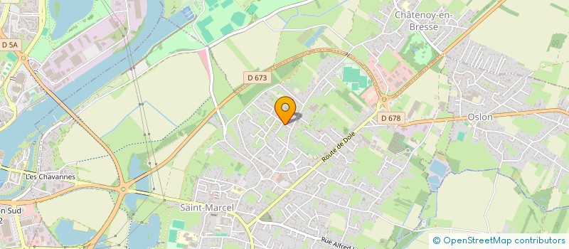 localisation de l'entreprise EXPERT FACADE 71  SAINT-MARCEL