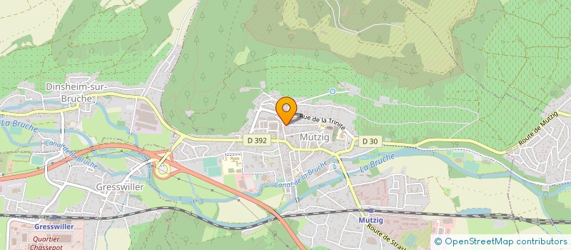 localisation de l'entreprise EXPERT FACADE DE L'EST à MUTZIG