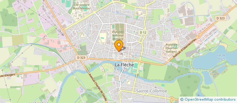 localisation de l'entreprise EXPERT FACADES à LA FLECHE